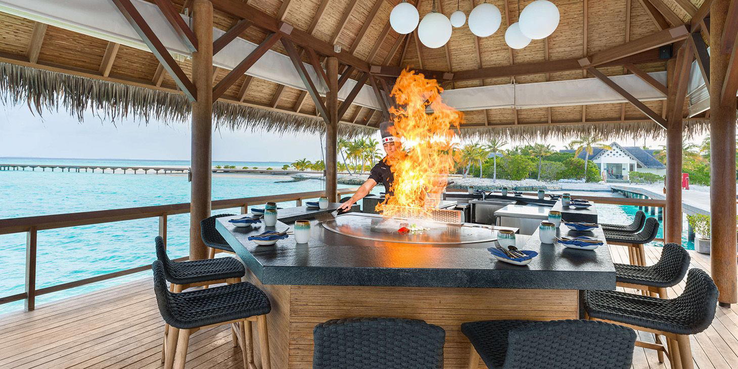 Hathaa Overwater Japanese Restaurant in Maldives