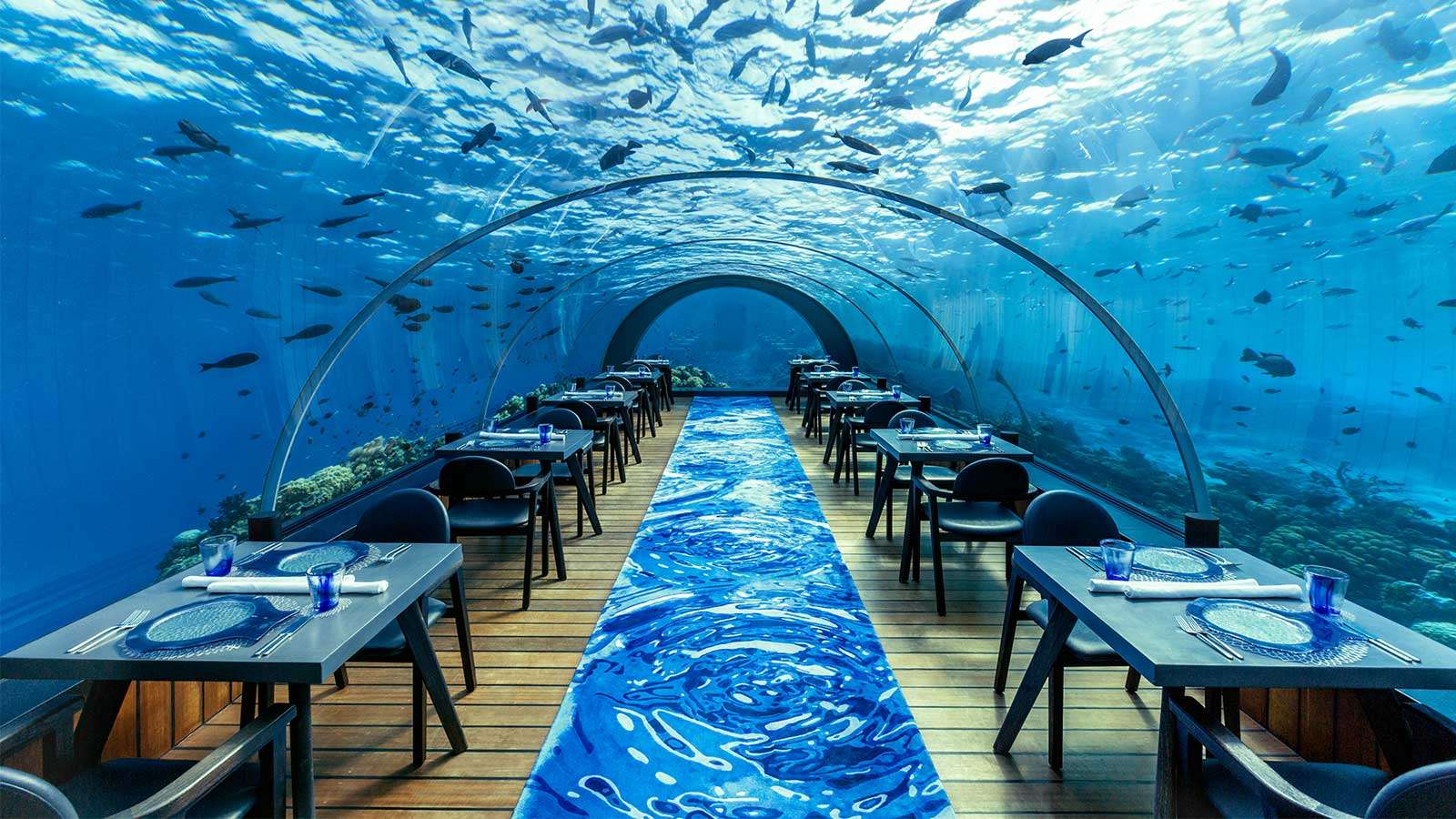 SEASONED WITH AWE: 5.8 UNDERSEA RESTAURANT